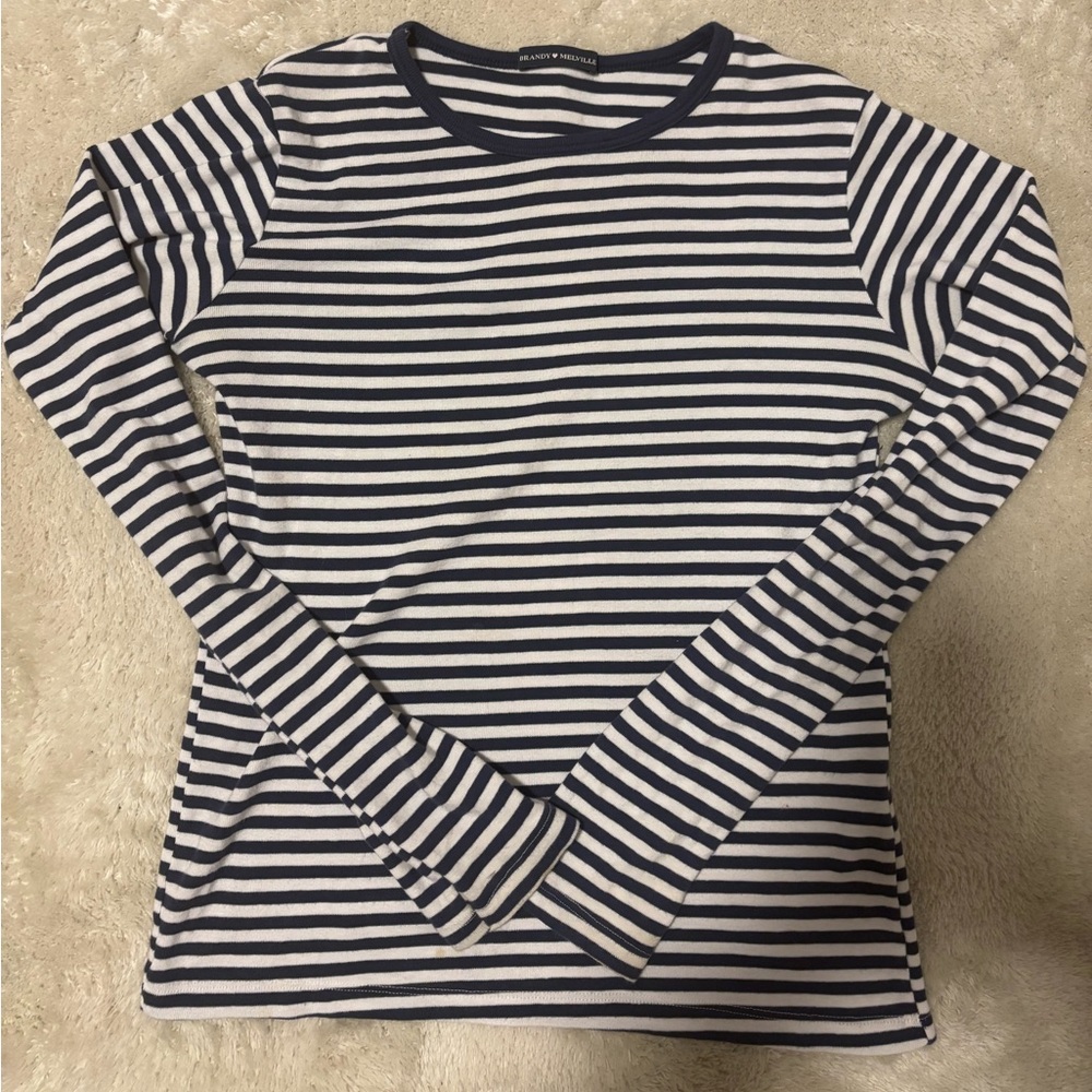 brandy melville striped long sleeve